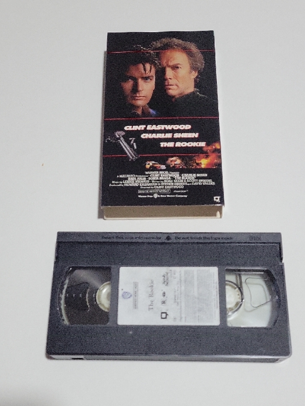 The Rookie VHS - Picture 4 of 4